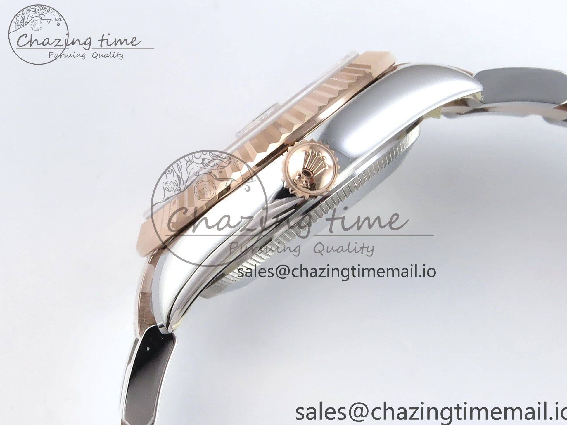 Good Copy Rolex Watches Best Purple 31 Oyster Bracelet ETA 278271 904L DateJust Edition Dial Diamonds on Steel SS 1:1 ARF 522 Premium RG 0103